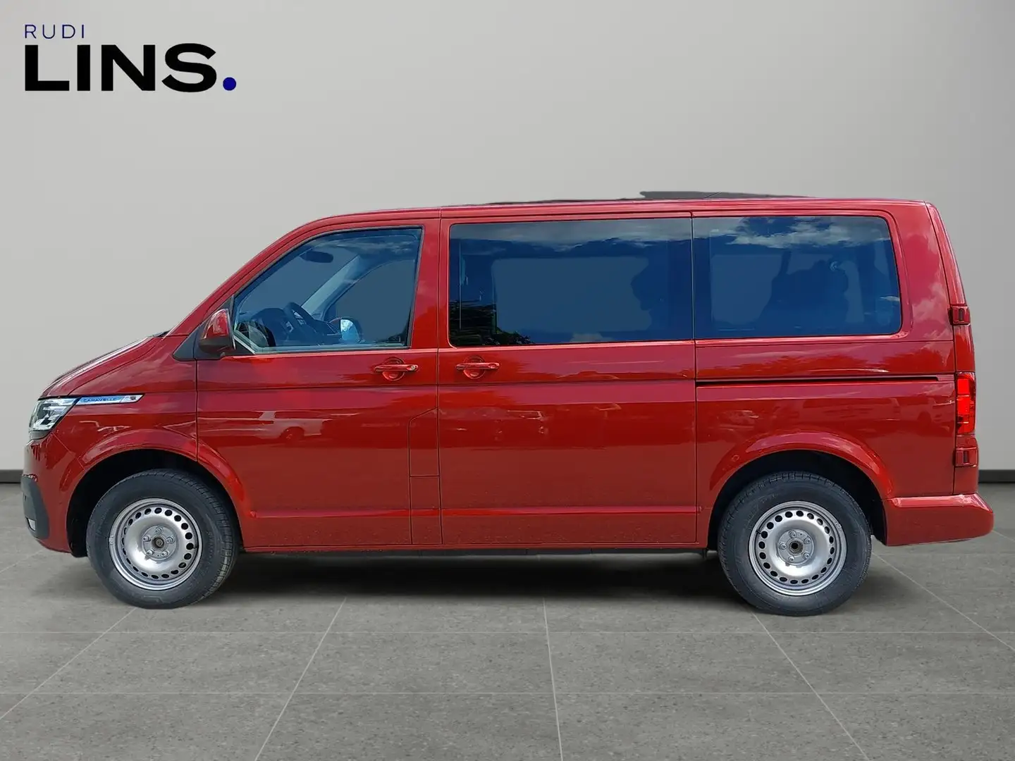 Volkswagen T6.1 Caravelle VW Kombi T6.1 Caravelle Comfortline KR TDI Червоний - 2