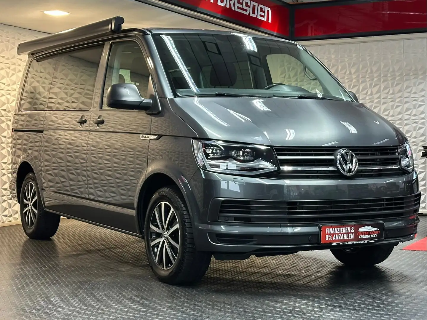 Volkswagen T6 Multivan 2.0TDI *150PS#LED#CAM#SHZ#NAVI#AHK Grau - 2