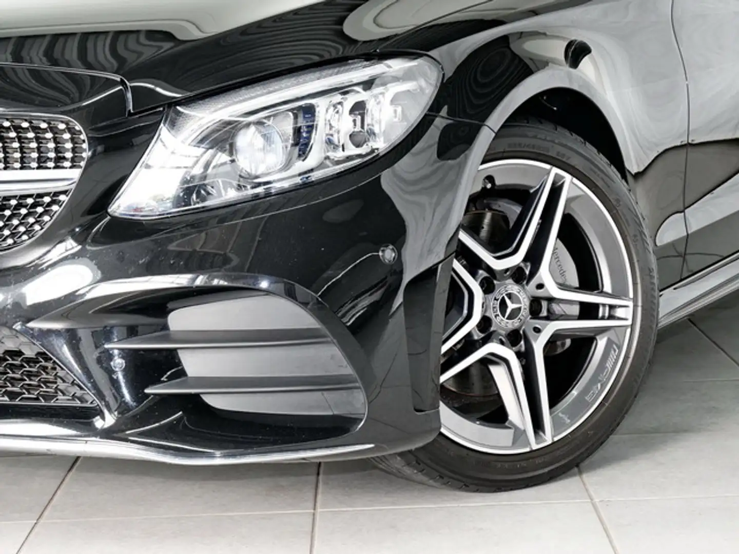 Mercedes-Benz C 180 2x AMG Comand Kamera Sitzh. Aircap Noir - 2
