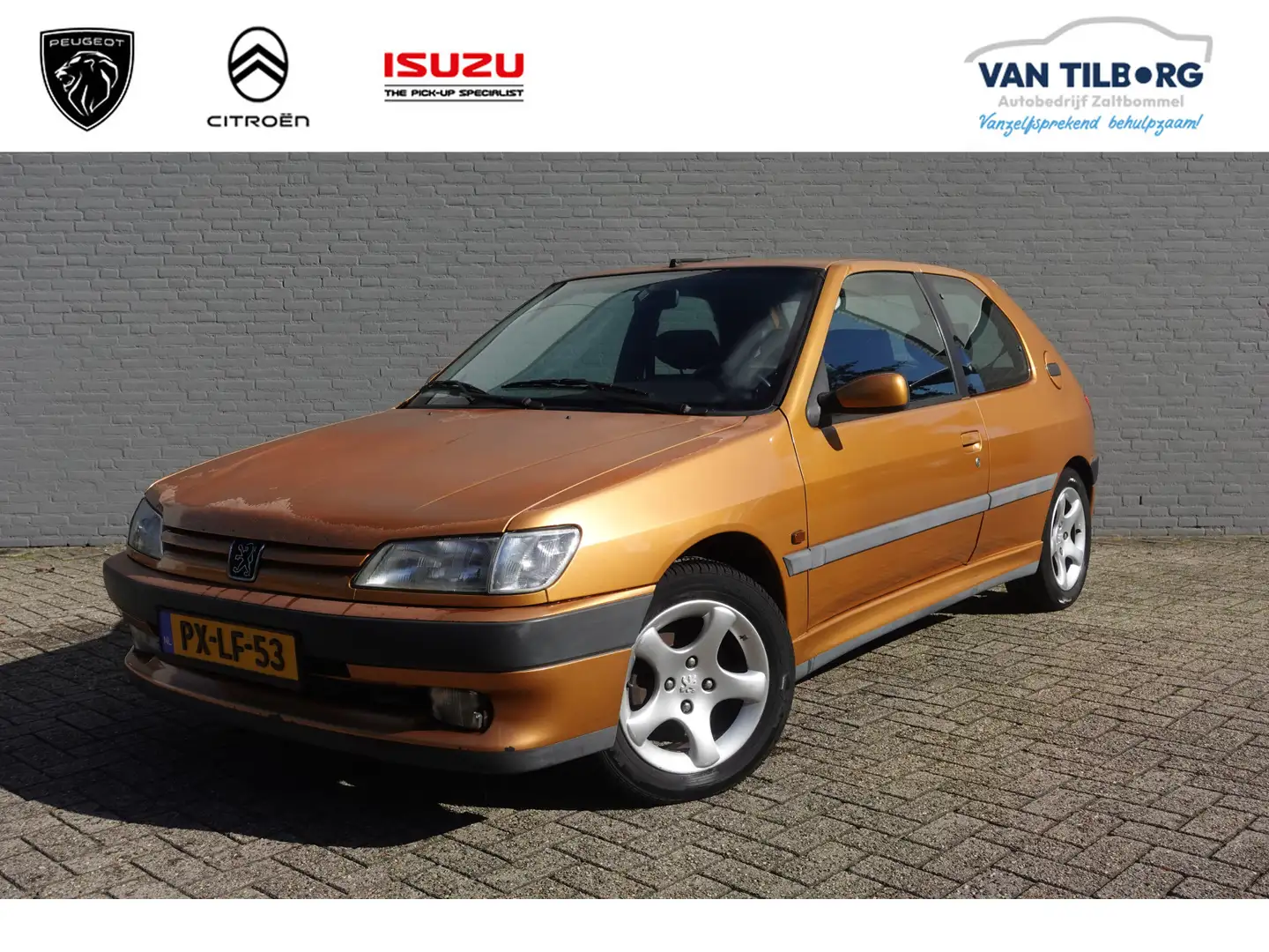 Peugeot 306 2.0 GTI 6- bak Org. NL- AUTO Yellow - 1