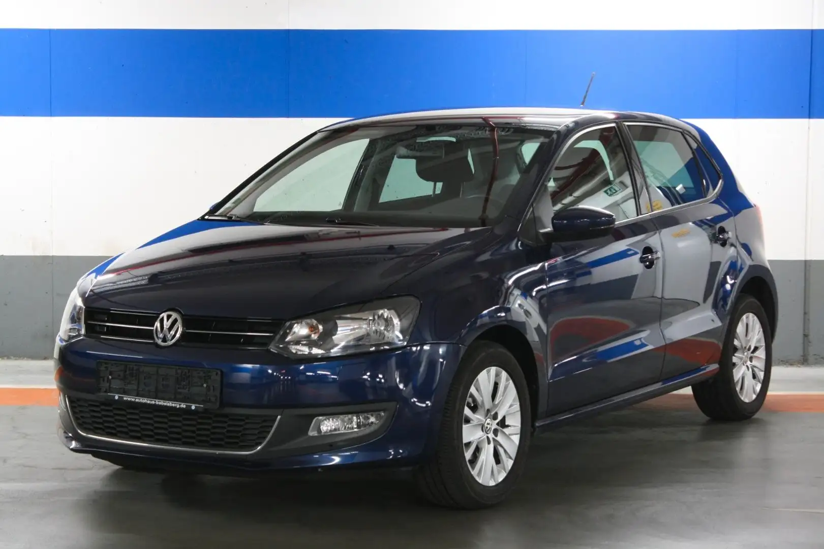 Volkswagen Polo V Life 1. Hand 12 Mon. Gewährleistung Blau - 1