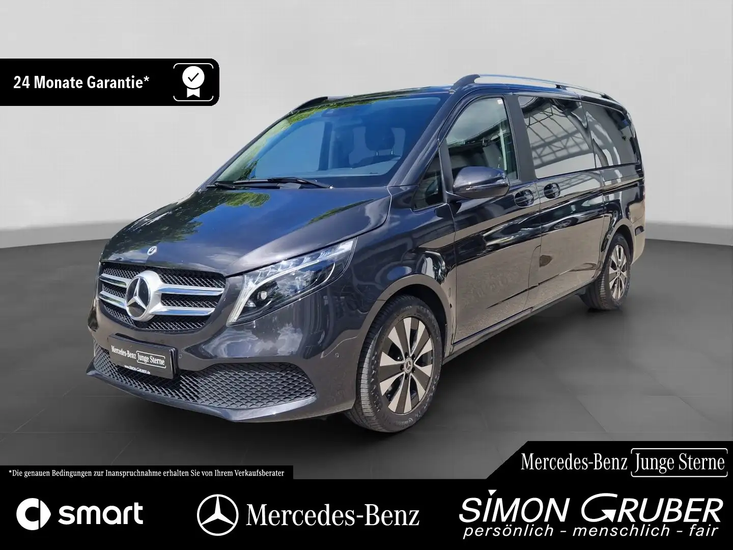 Mercedes-Benz V 300 d EDITION Lang Standhzg 6Sitze AHK 2500 KG Grau - 1