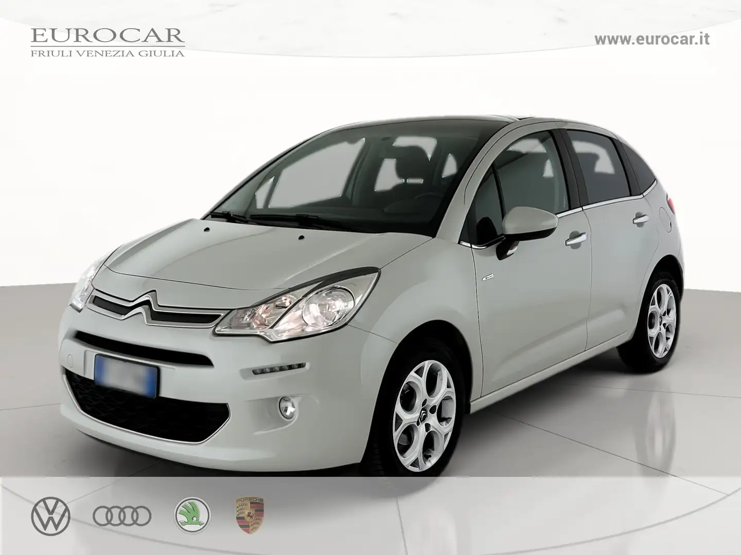 Citroen C3 1.2 puretech exclusive 82cv e6 Grigio - 1
