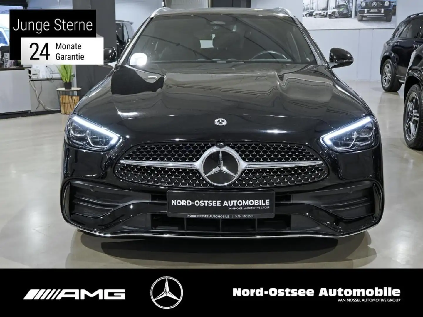 Mercedes-Benz C 300 e T AMG  AHK PARKPAKET DAB LED 9G NAVI SHZ Noir - 2