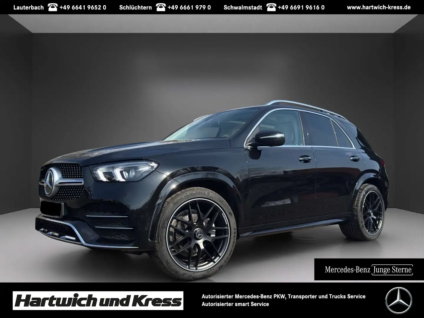 Mercedes-Benz GLE 300 GLE 300 d 4MATIC+AMG-Line+Burmester+Pano+Memory+360°Kamera+ Schwarz - 1