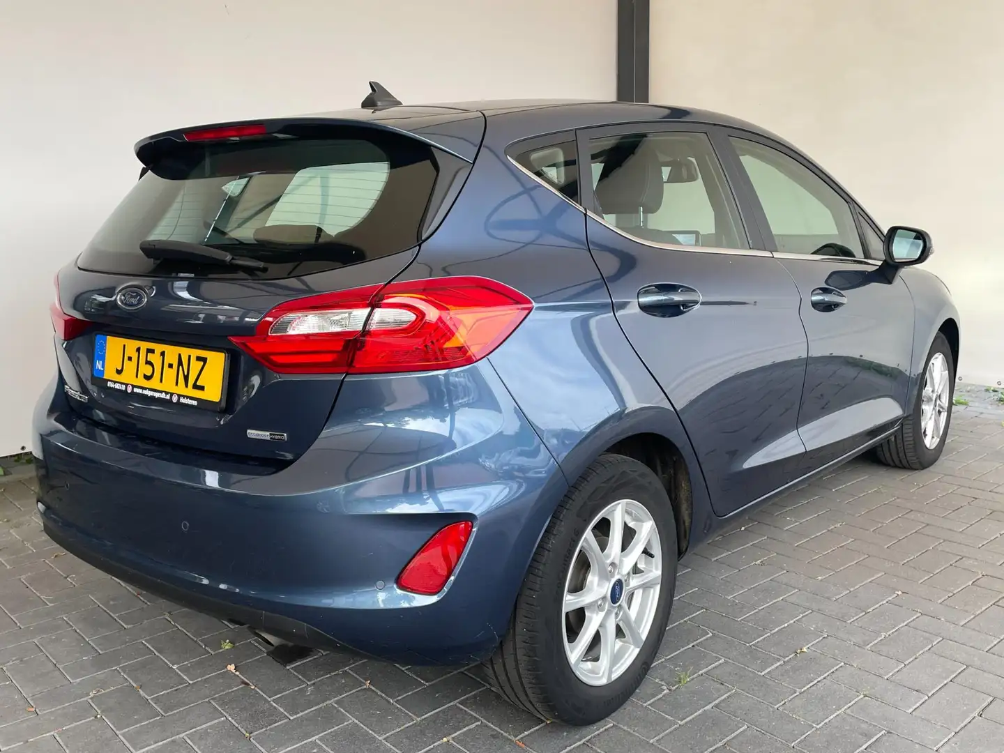 Ford Fiesta 1.0 EcoBoost Hybrid Titanium X|NAP|B&O|Stoelverwar Bleu - 2
