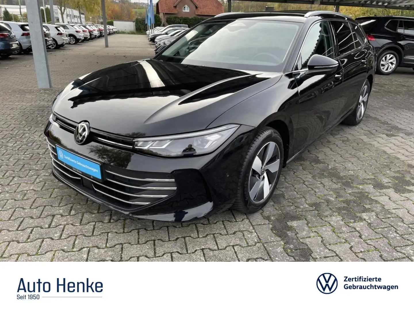 Volkswagen Passat Variant 1.5 eTSI DSG BUSINESS + AHK + ACC + Garantie bis 0 Noir - 1