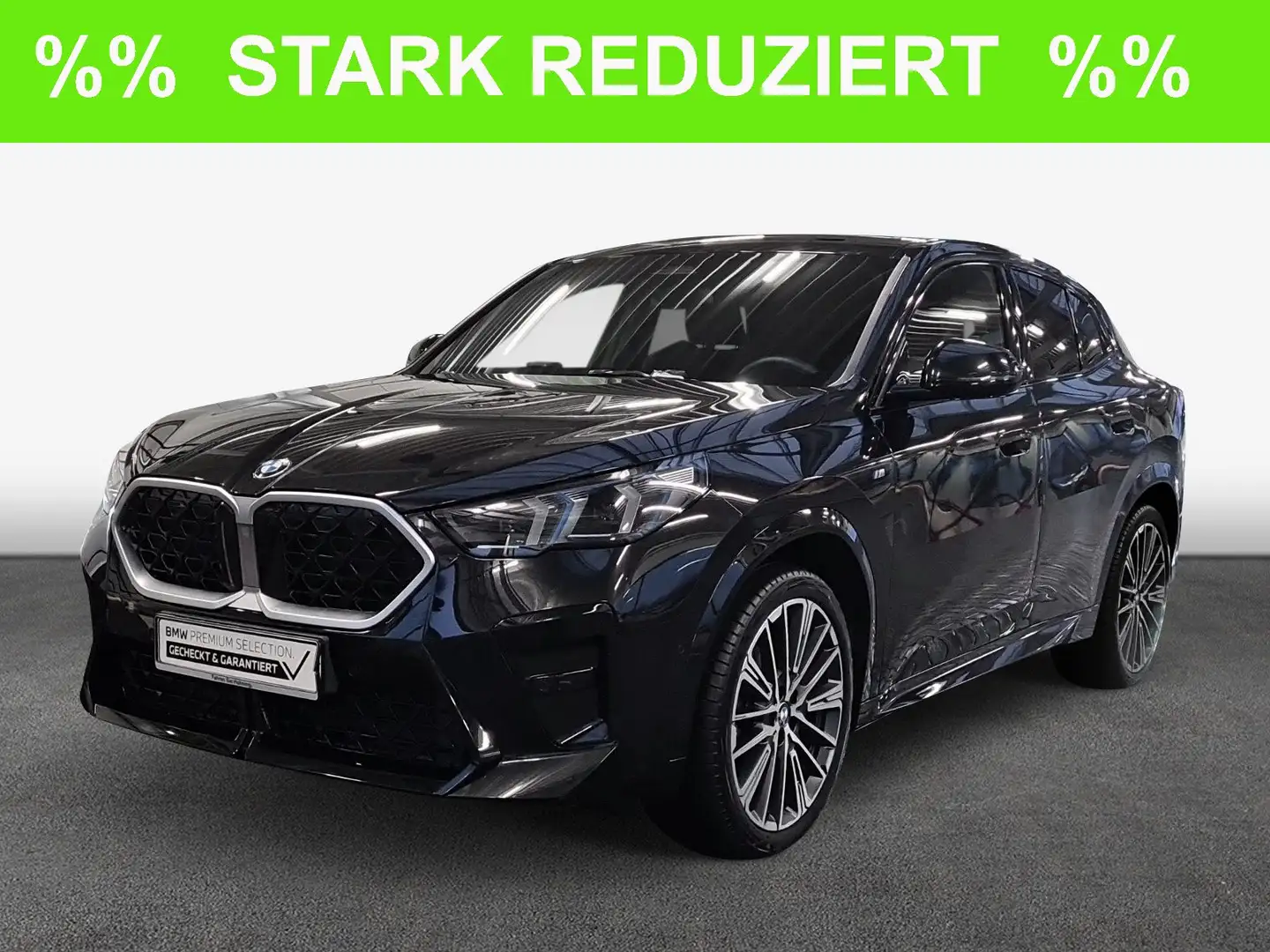 BMW X2 xDrive20d M-Sport LED HK HiFi DAB AHK Komfortzg. u Zwart - 1