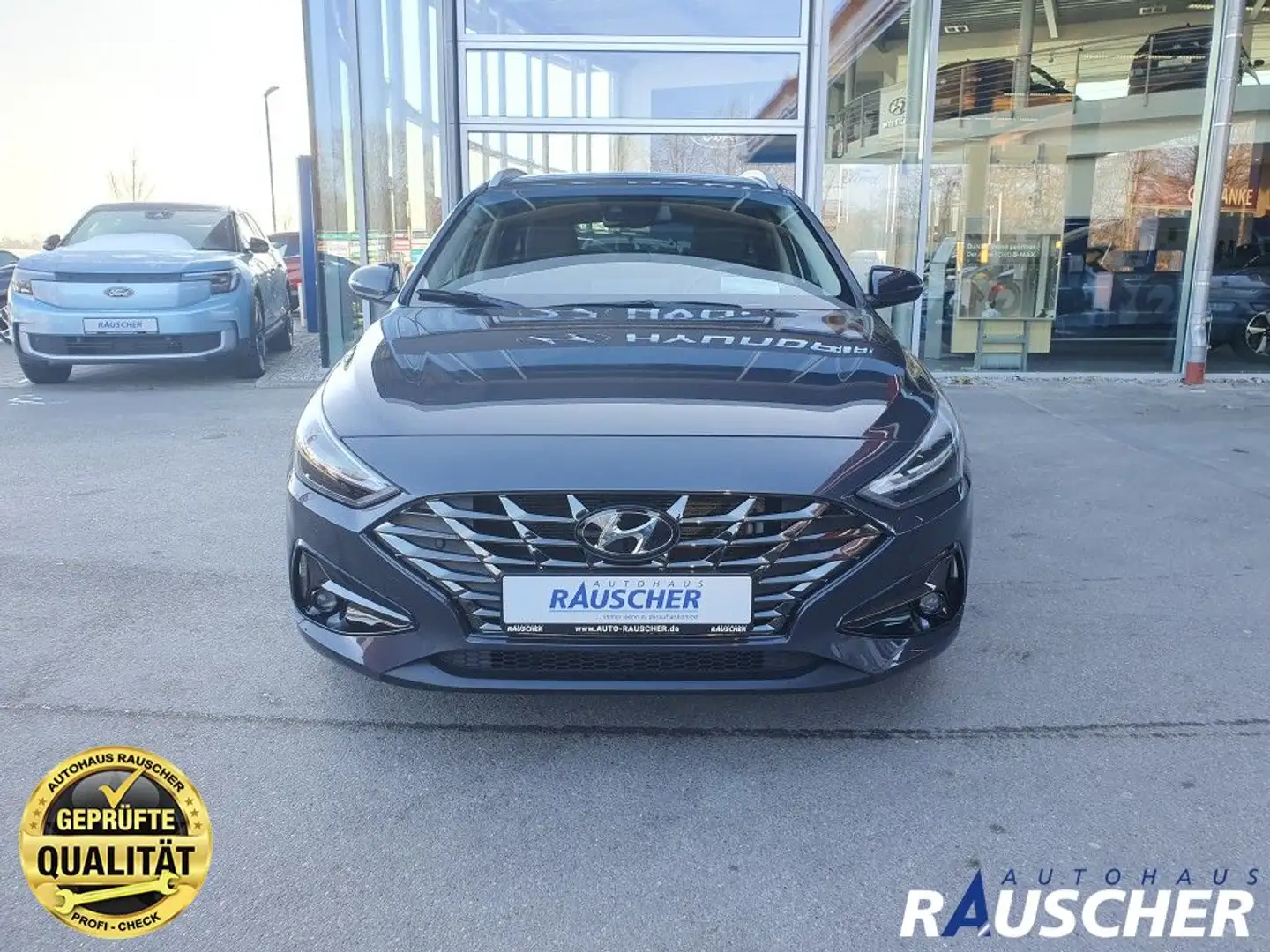 Hyundai i30 Kombi 1.6 CRDI 48V-Hybrid DCT Prime Gris - 2