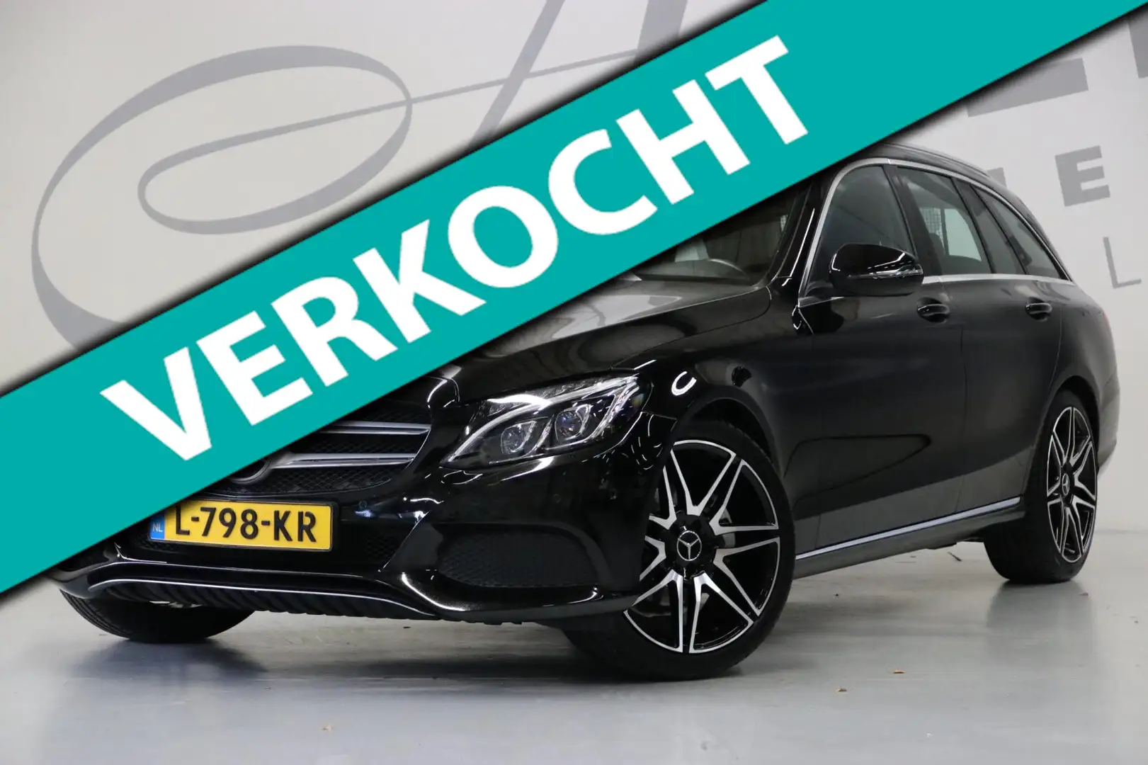 Mercedes-Benz C 200 Estate Achteruitrijcamera/dodehoek assistent/trekh Schwarz - 1