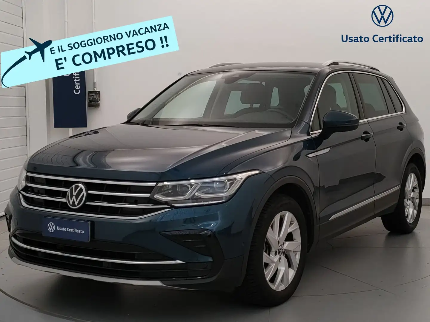 Volkswagen Tiguan Tiguan 2.0 TDI 150 CV SCR DSG Elegance Bleu - 1