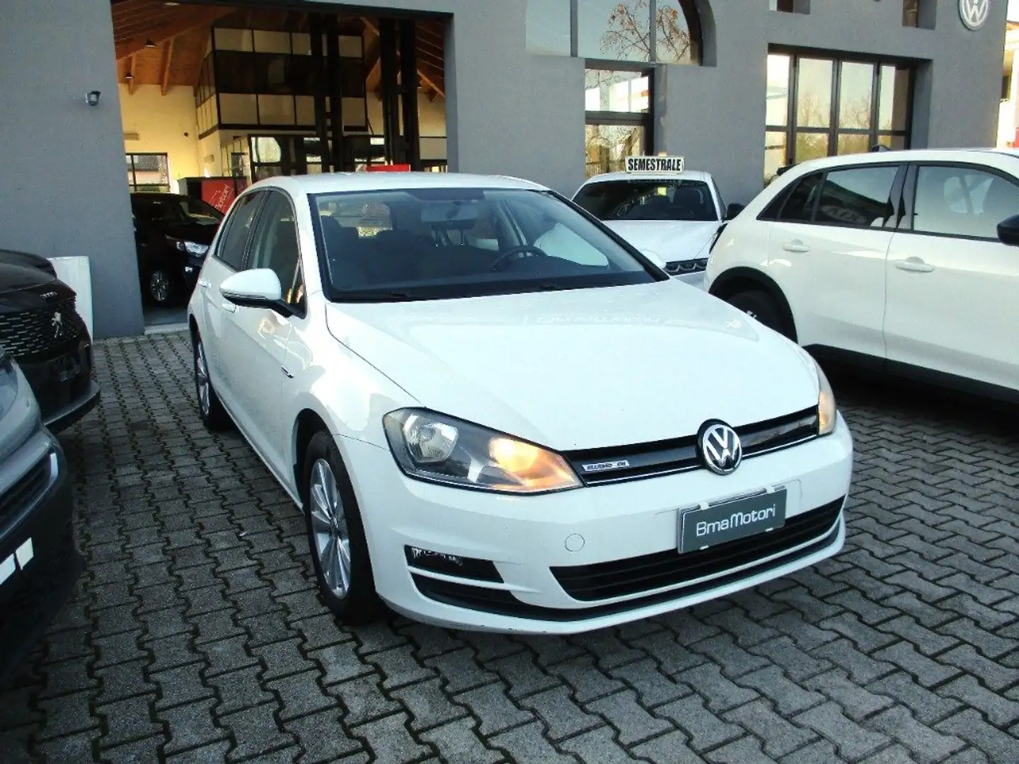 Volkswagen Golf 1.4 TGI 5p. Comfortline OK NEOPAT./Bluetooth Weiß - 2