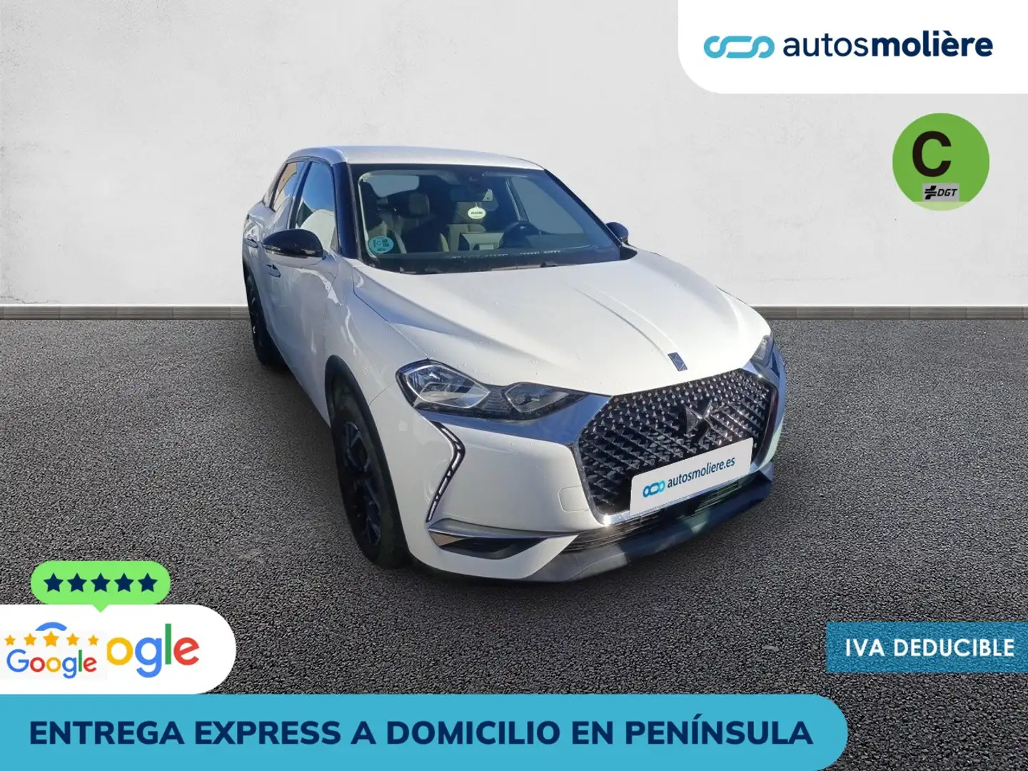 DS Automobiles DS 3 Crossback BlueHDi So Chic 110 Blanc - 2