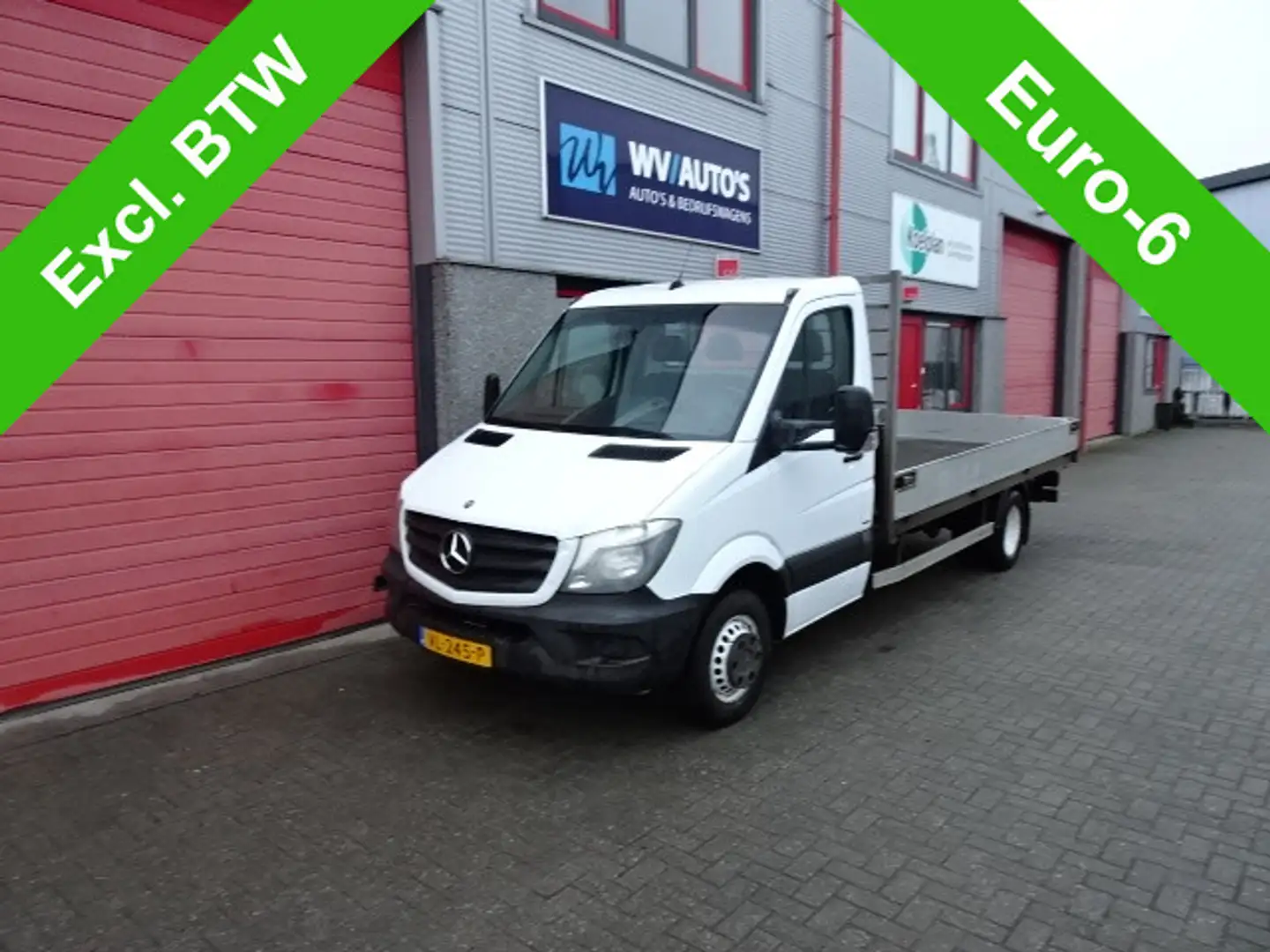 Mercedes-Benz Sprinter 516 2.2 BlueTEC 432 openlaadbak maxi 164 pk euro 6 Bianco - 1