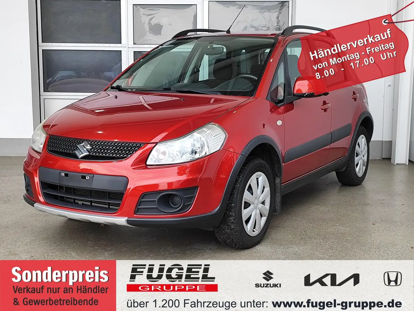 Suzuki SX4 1.6 4x4 Klima|SHZ|AHZV Rot - 1