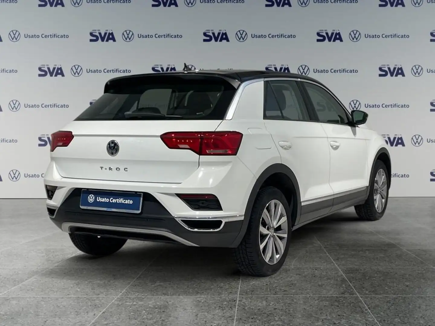 Volkswagen T-Roc 1.0 Tsi 115CV Style Bianco - 2