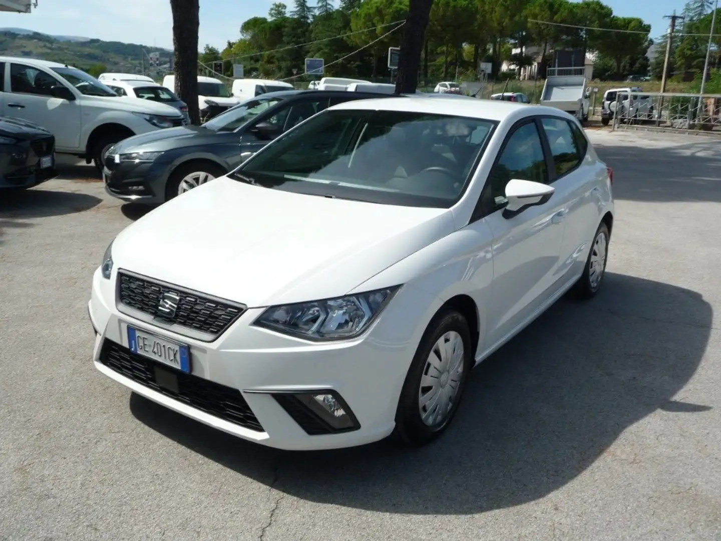 SEAT Ibiza 1.0 TGI 5 porte Style KM 48000 Bianco - 2