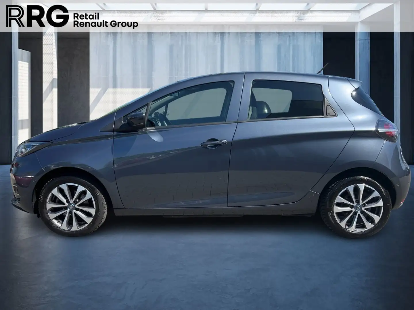 Renault ZOE INTENS R135 50 kWh CCS BATTERIEKAUF Grijs - 2