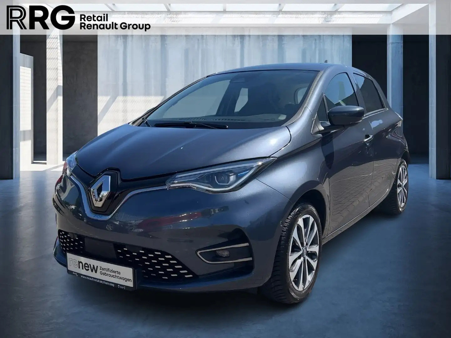 Renault ZOE INTENS R135 50 kWh CCS BATTERIEKAUF Grijs - 1