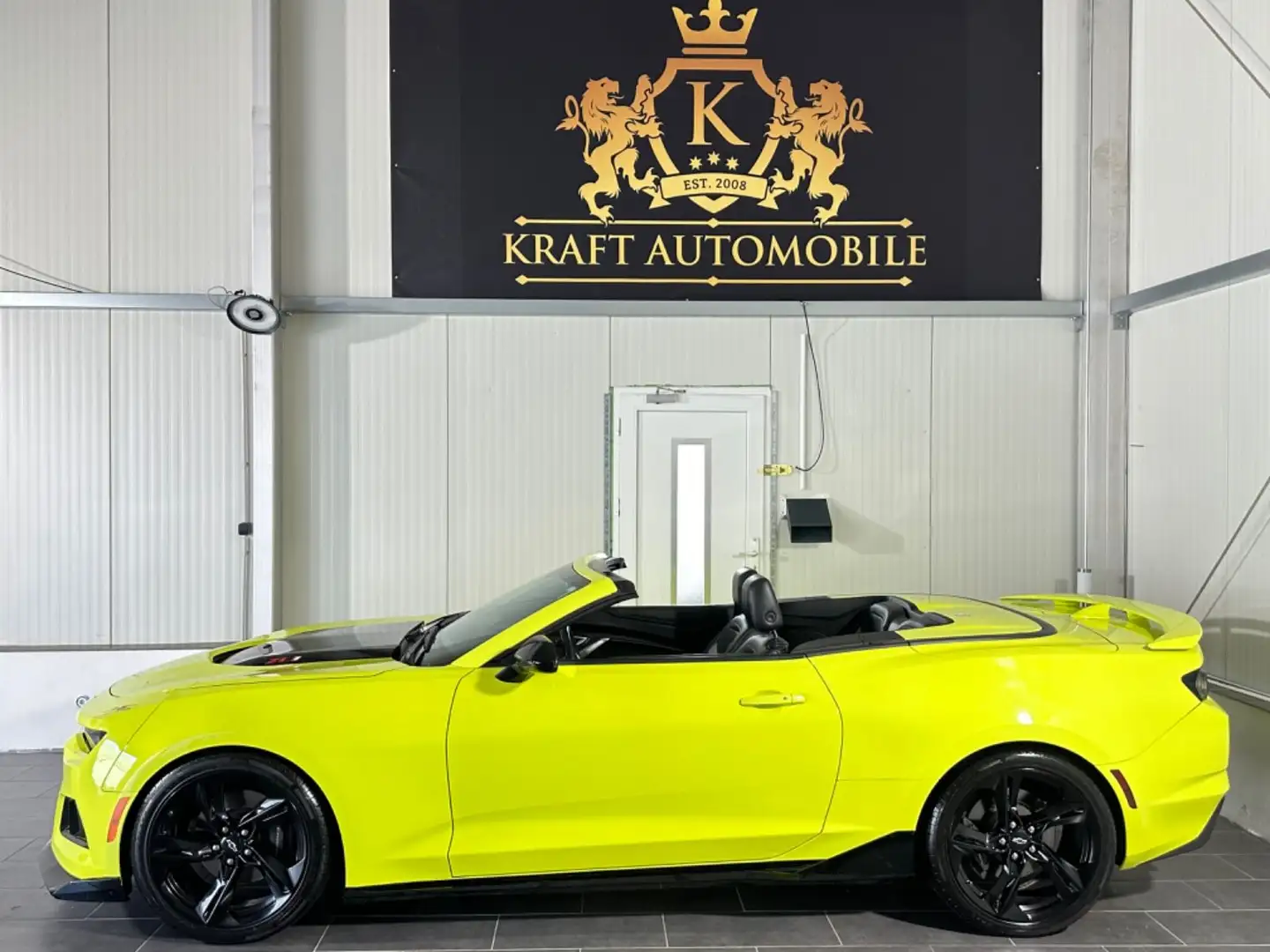 Chevrolet Camaro CAMARO 6.2 V8 CABRIO "ZL1 PAKET"KLAPPEN-EXTREM- Sárga - 1