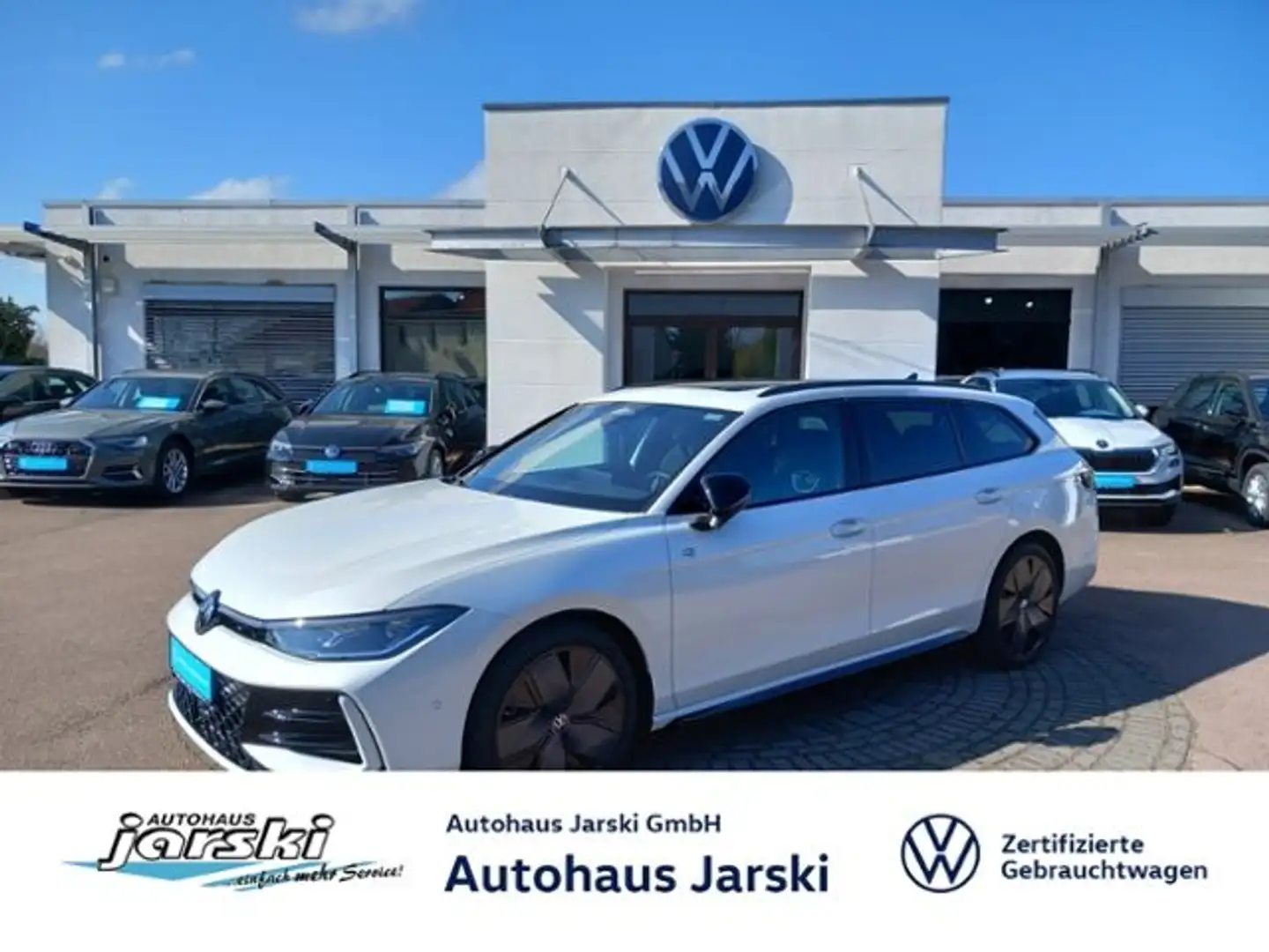 Volkswagen Passat Variant 2.0 TDI DSG, R-Line Voll !!! Weiß - 1