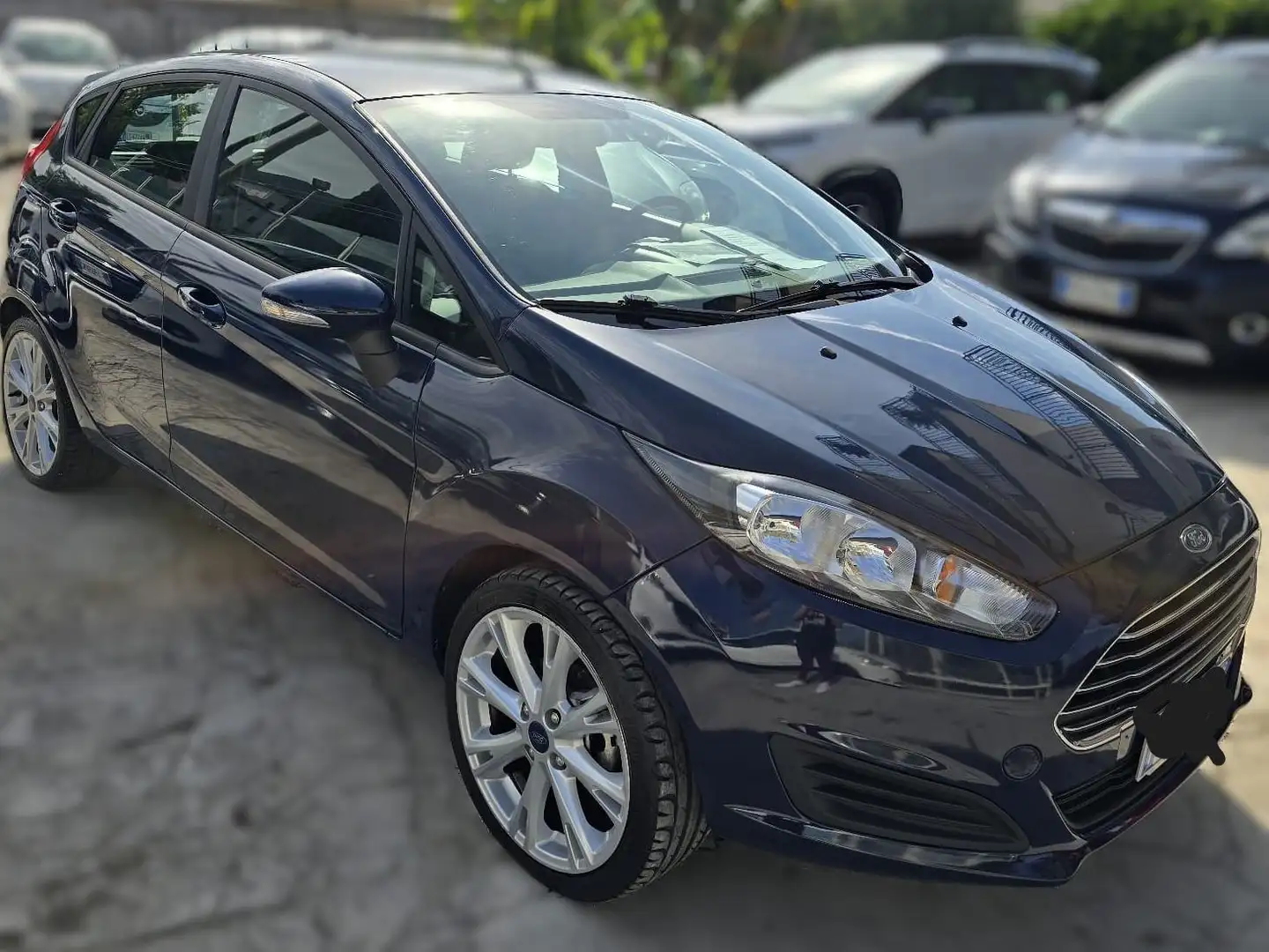 Ford Fiesta Fiesta 5p 1.5 tdci Titanium 75cv Bleu - 2