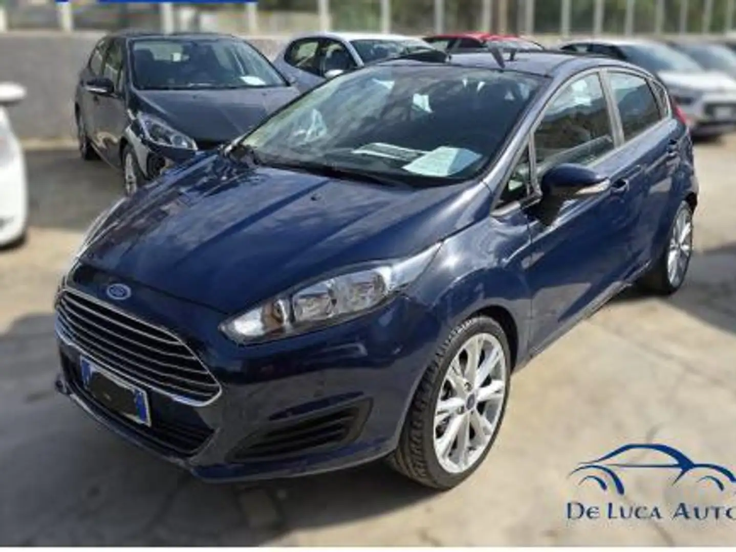 Ford Fiesta Fiesta 5p 1.5 tdci Titanium 75cv Bleu - 1
