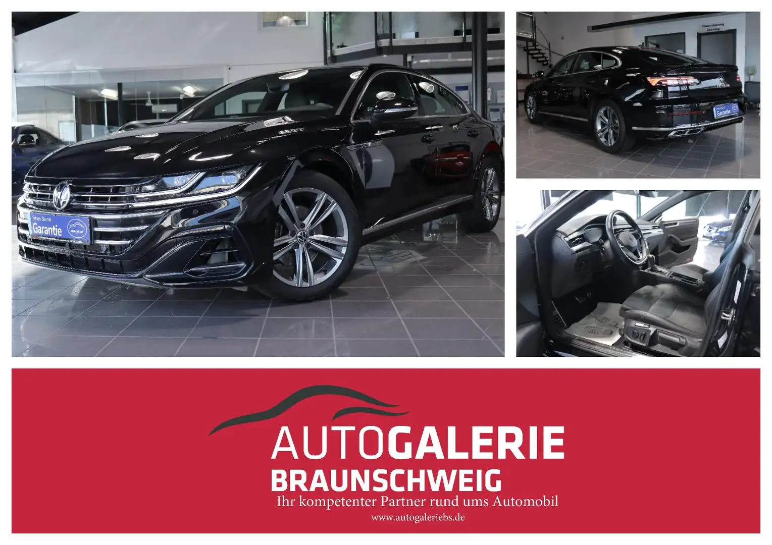 Volkswagen Arteon 2.0 TSI DSG R-LINE *VIRTUAL*ACC*KEYLESS* Schwarz - 1