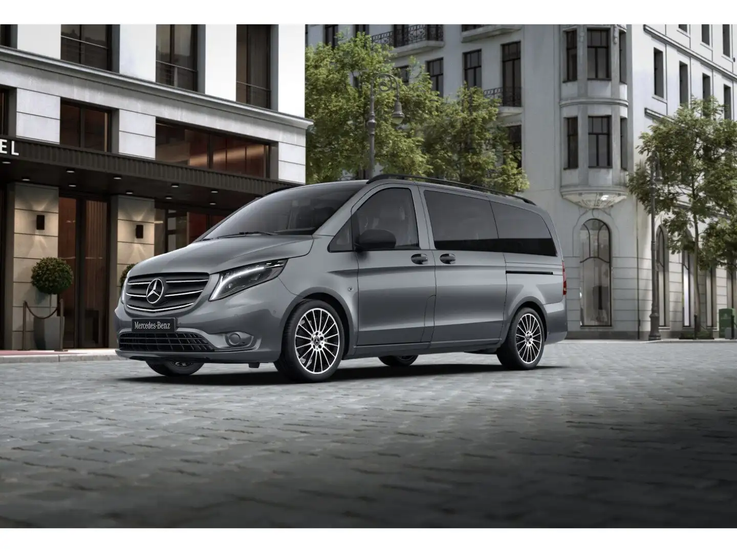 Mercedes-Benz Vito 116 CDI Kombi SELECT Lang LED Cam Distr Keyl Grau - 1