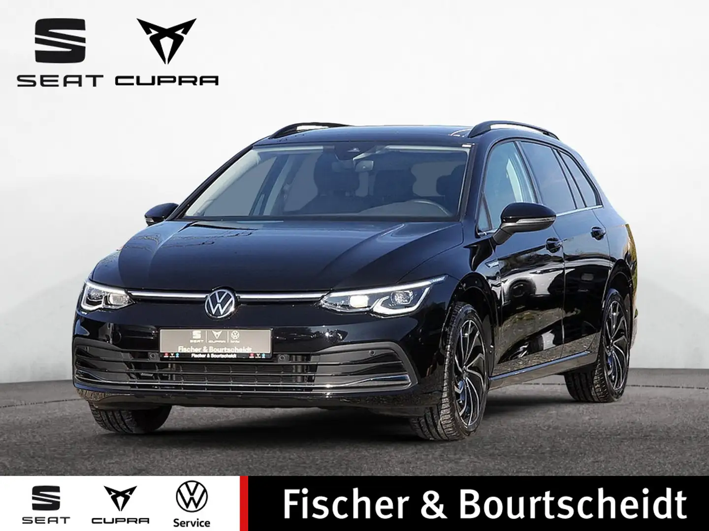 Volkswagen Golf VIII 1.5 eTSI Style DSG NAVI VIRT LED PD Schwarz - 1