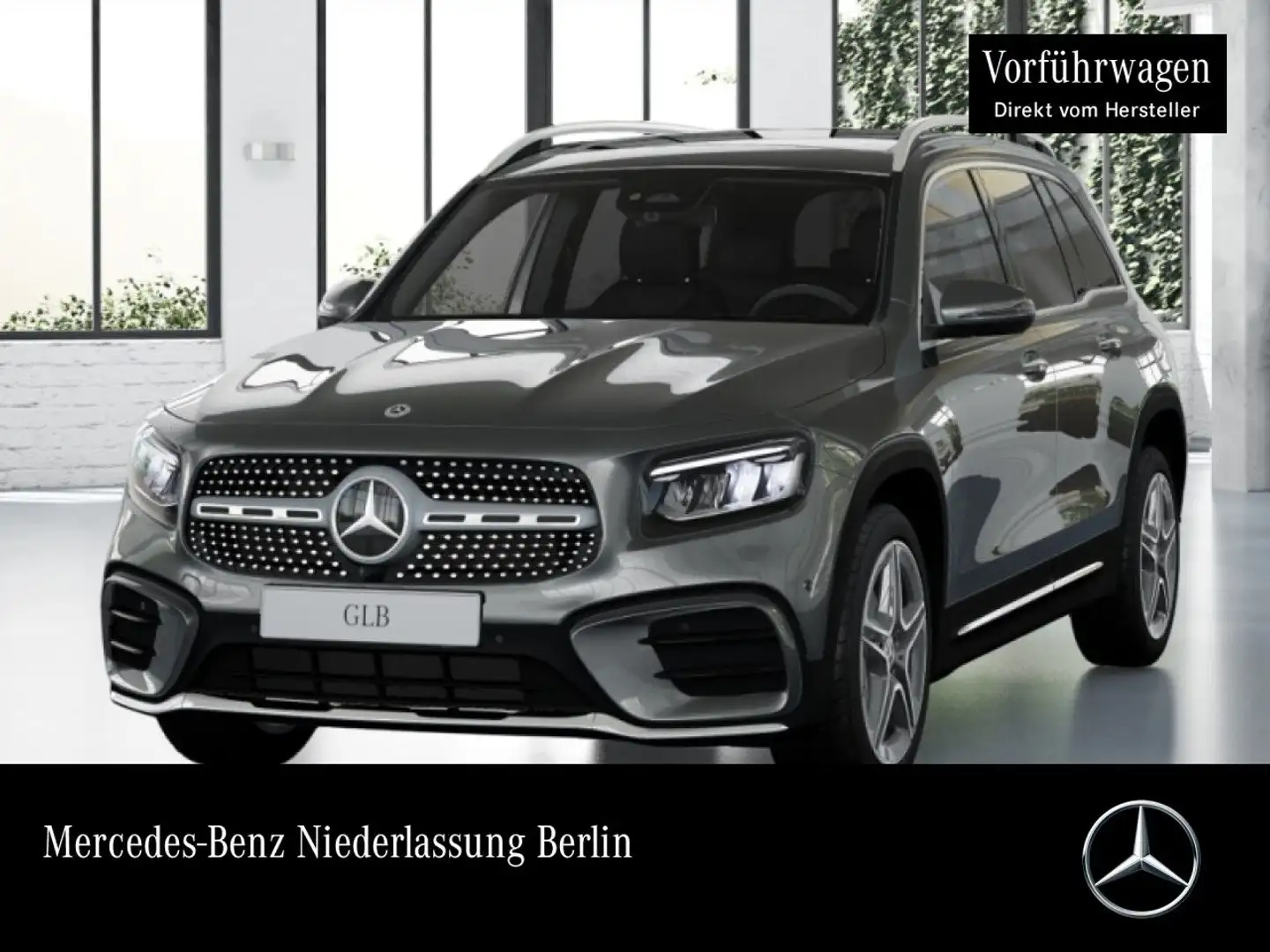 Mercedes-Benz GLB 200 AMG+PANO+AHK+LED+KAMERA+TOTW+KEYLESS+7G Grau - 1