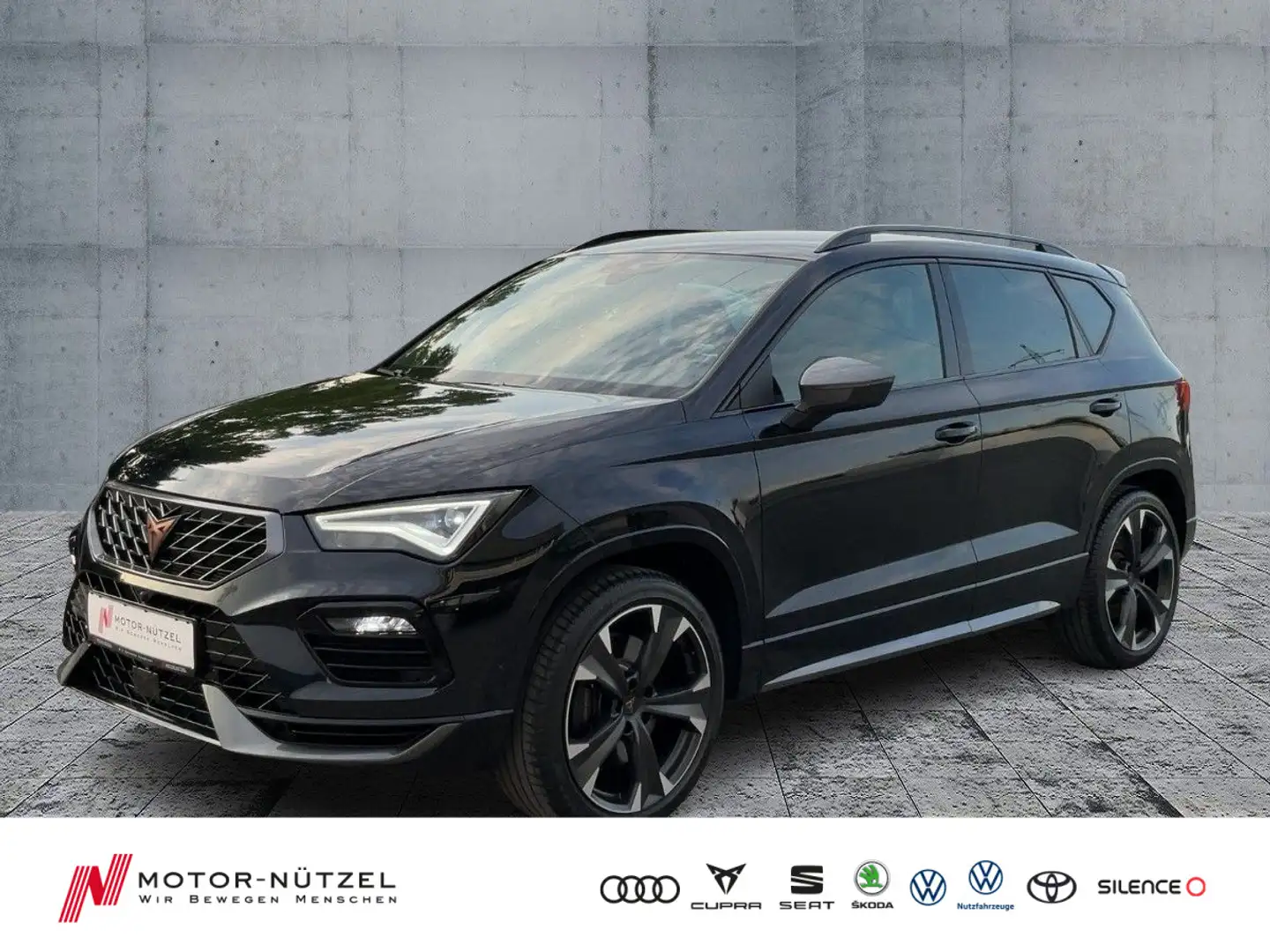 CUPRA Ateca 2.0 TSI DSG 4DRIVE LED+NAVI+AHK+KAMERA Schwarz - 1