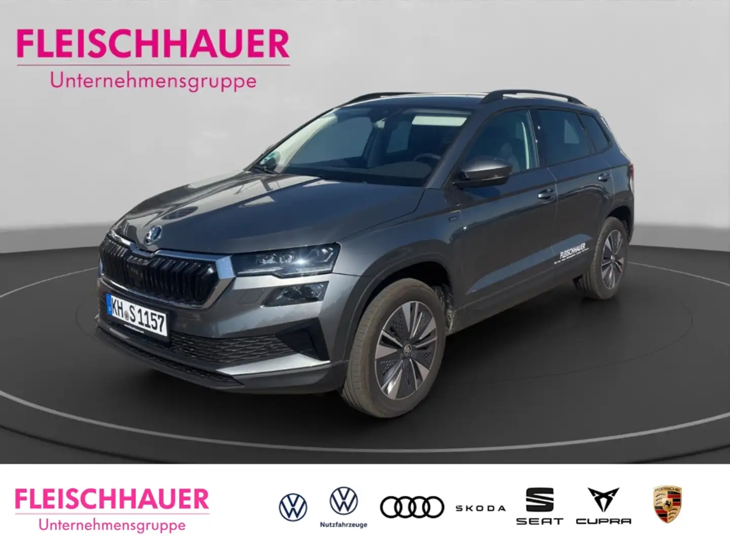 Skoda Karoq Selection 1.5 TSI ACT 150 kW DSG Fahrassistenz-Pak Grau - 1