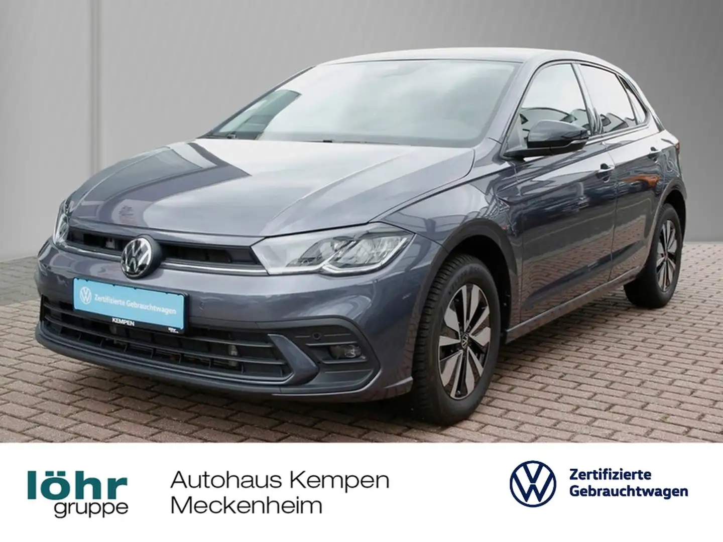 Volkswagen Polo VI 1.0 TSI DSG Goal 15"LM AHK Navi+VC ACC RFK+P... Grau - 1