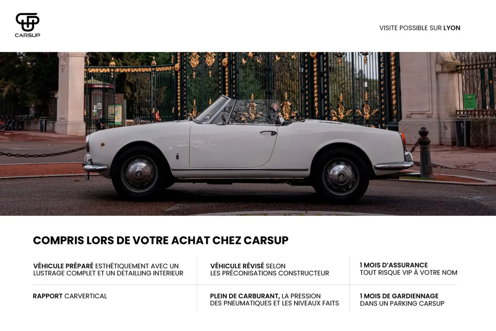 Alfa Romeo Giulia Spider 1600 freins   tambours - Carte grise Collec Bílá - 2