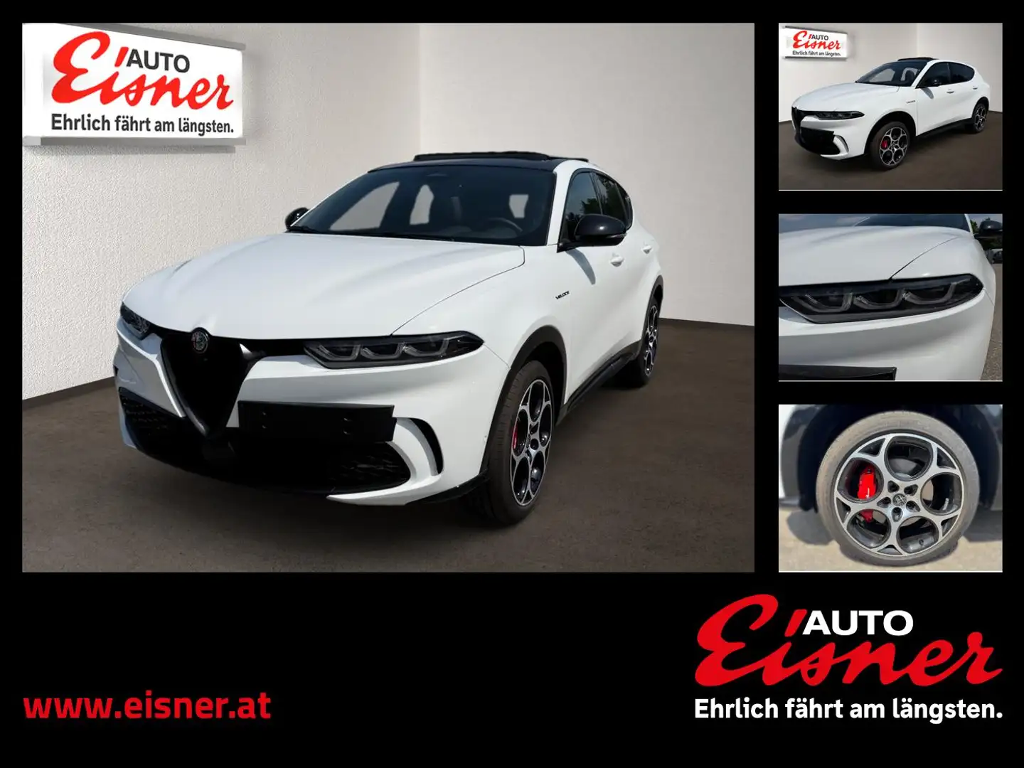 Alfa Romeo Tonale 1.3 PHEV SPRINT 280PS Weiß - 1