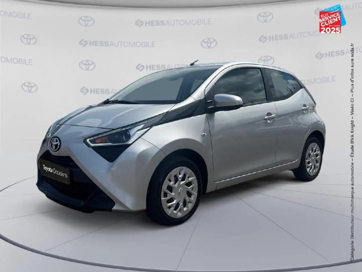 Toyota Aygo 1.0 VVT-i 72ch x-play x-shift 5p MY21 Gris - 1