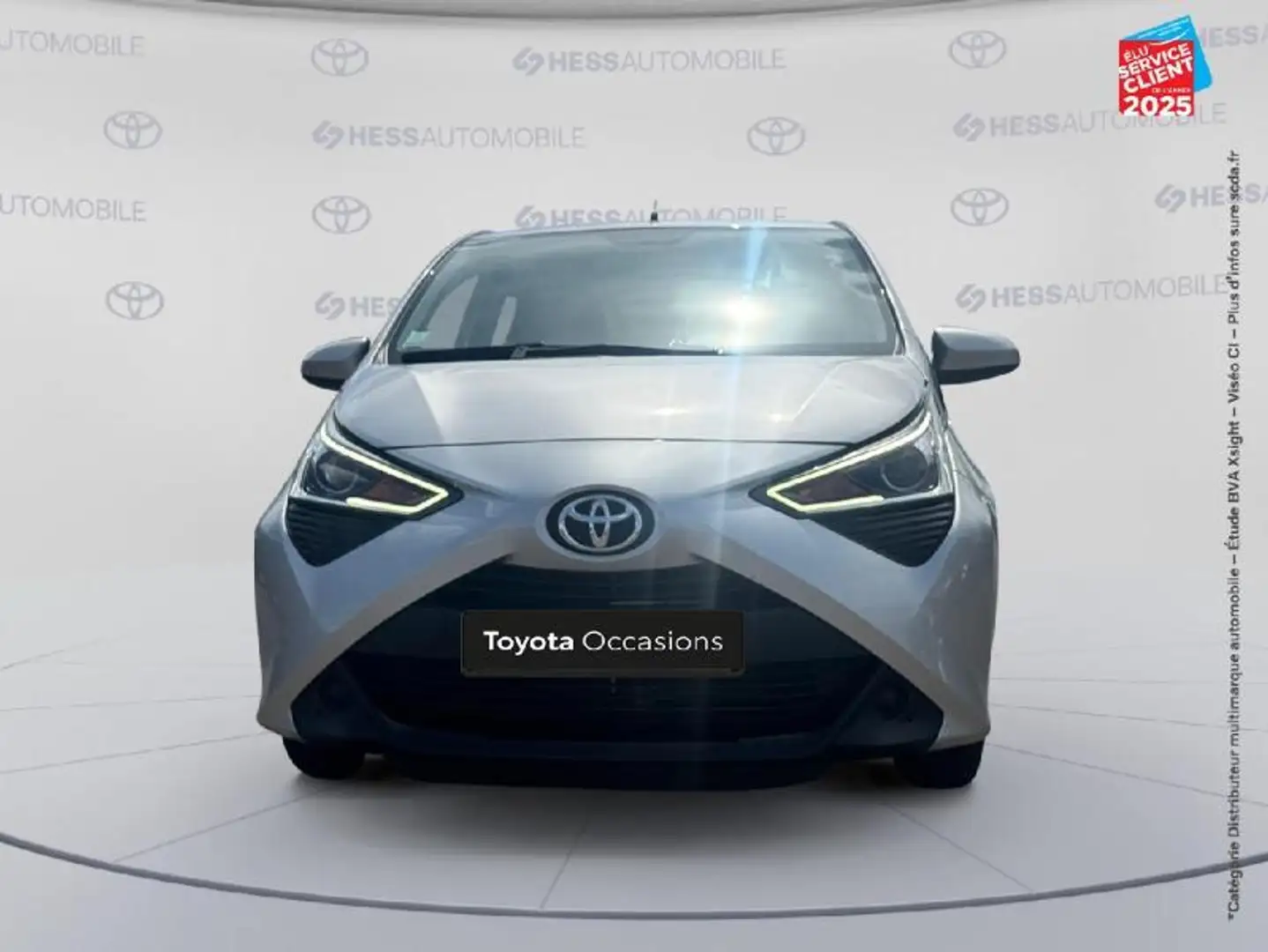 Toyota Aygo 1.0 VVT-i 72ch x-play x-shift 5p MY21 Camera Gris - 2
