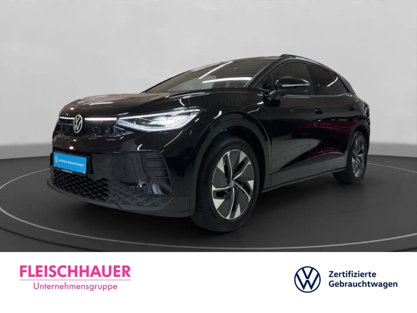 Volkswagen ID.4 Pro LED+360+HUD+PANO+ACC+NAVI+SHZ+HARMAN-KARDON+DA Schwarz - 1