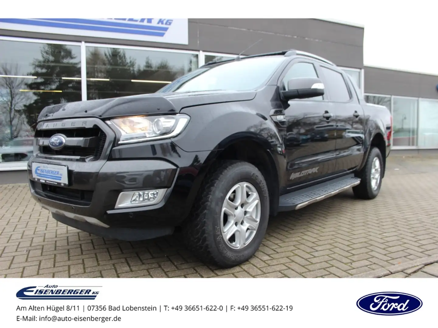 Ford Ranger Wildtrak 3.2 TDCI DoDa 4x4 AHK  Rollo Noir - 1