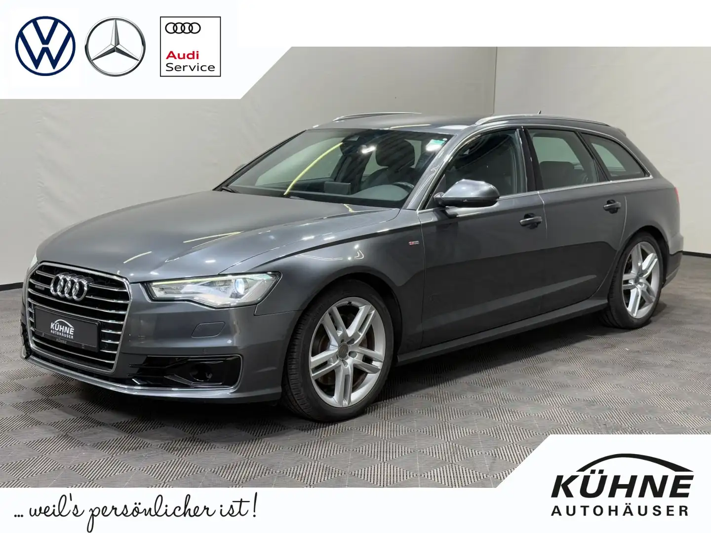 Audi A6 3.0 TDI quattro S tronic | NUR HÄNDLER! Gris - 1