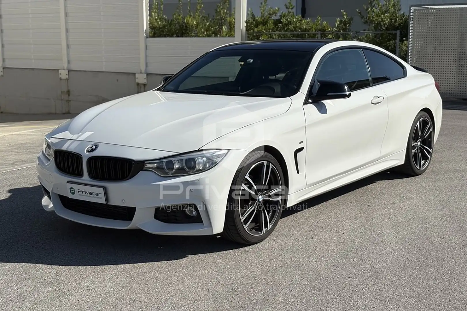 BMW 420 420d Coupé Msport Bianco - 1