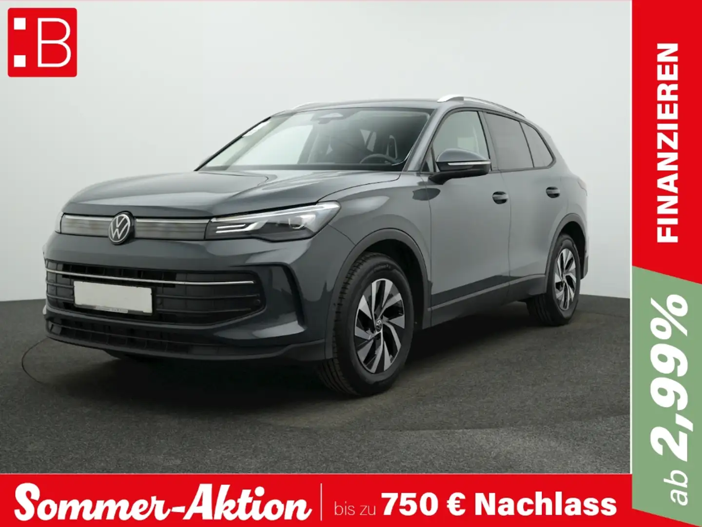 Volkswagen Tiguan 1.5 eTSI DSG Life AHK NAVI DESIGN-PAKET Gris - 1