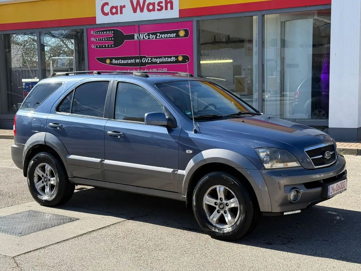 Kia Sorento 2.5 CRDi EX Klimaauto.Leder Kamera Voll Azul - 2