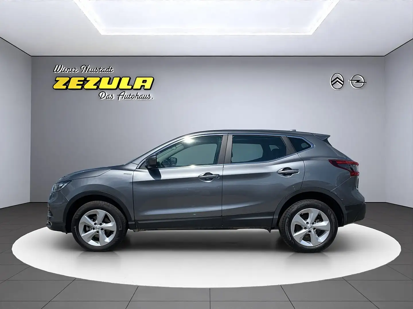 Nissan Qashqai 1,3 DIG-T Acenta Gris - 2