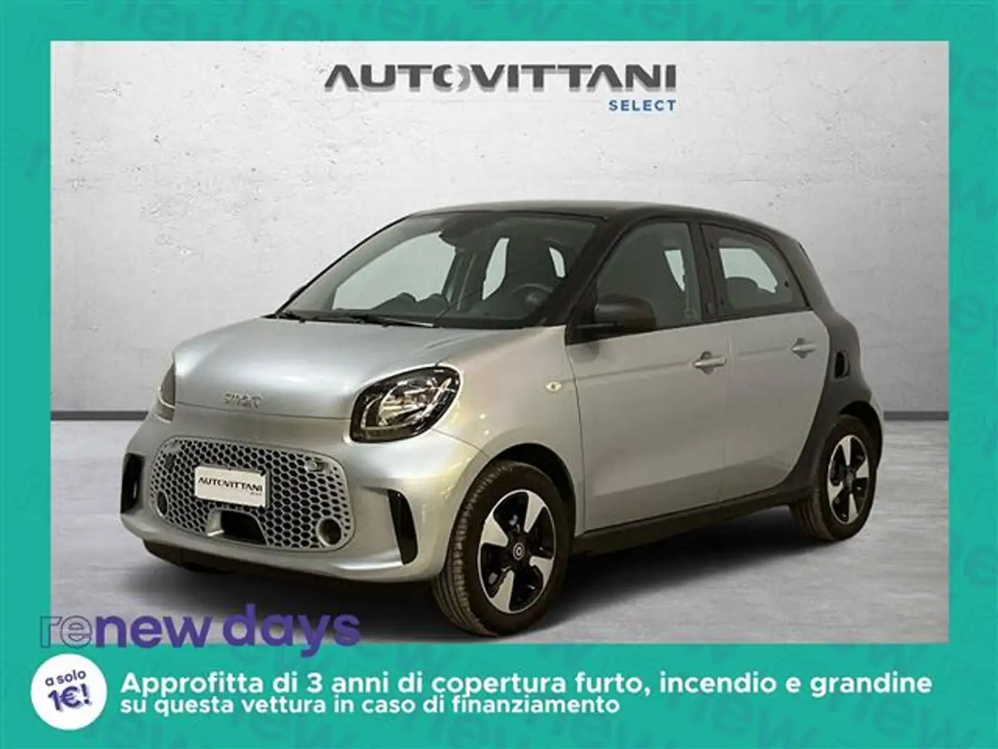 smart forFour 22kW EQ Passion Grigio - 1