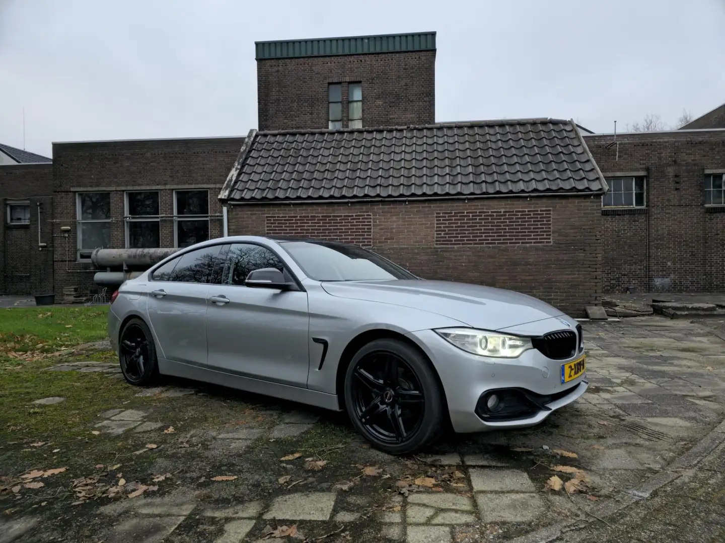 BMW 420 4-serie Gran Coupé 420i Executive-SPORT LINE-CAMER Gris - 2
