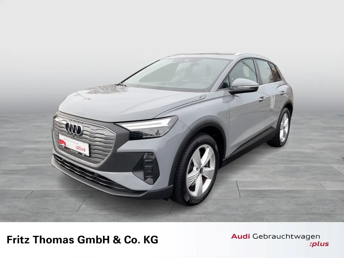 Audi Q4 e-tron 40 LED Navi RKamera ACC LM19 SHZ AHK Klima Navi Grau - 1