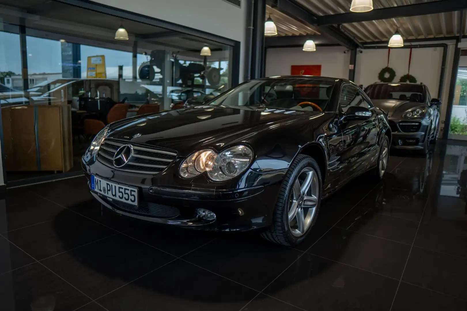 Mercedes-Benz SL 500 echte 36622KM top Zustand Schwarz - 2