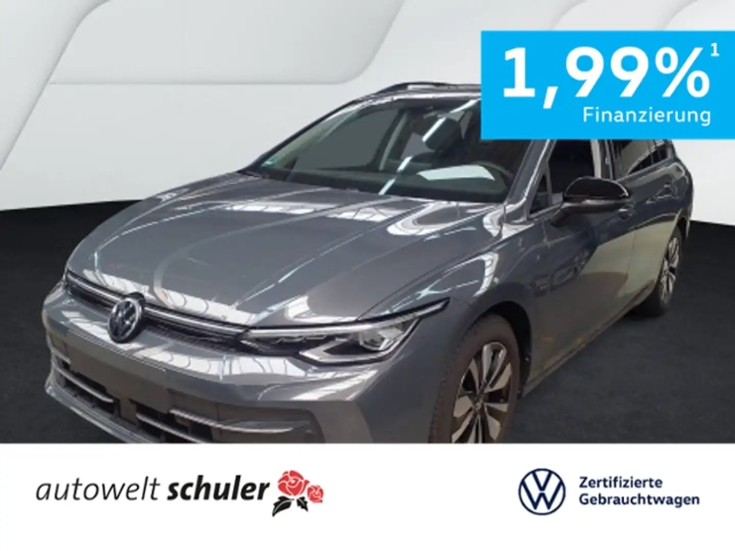 Volkswagen Golf Variant 1,5 eTSI DSG Goal AHK Kamera Grau - 1